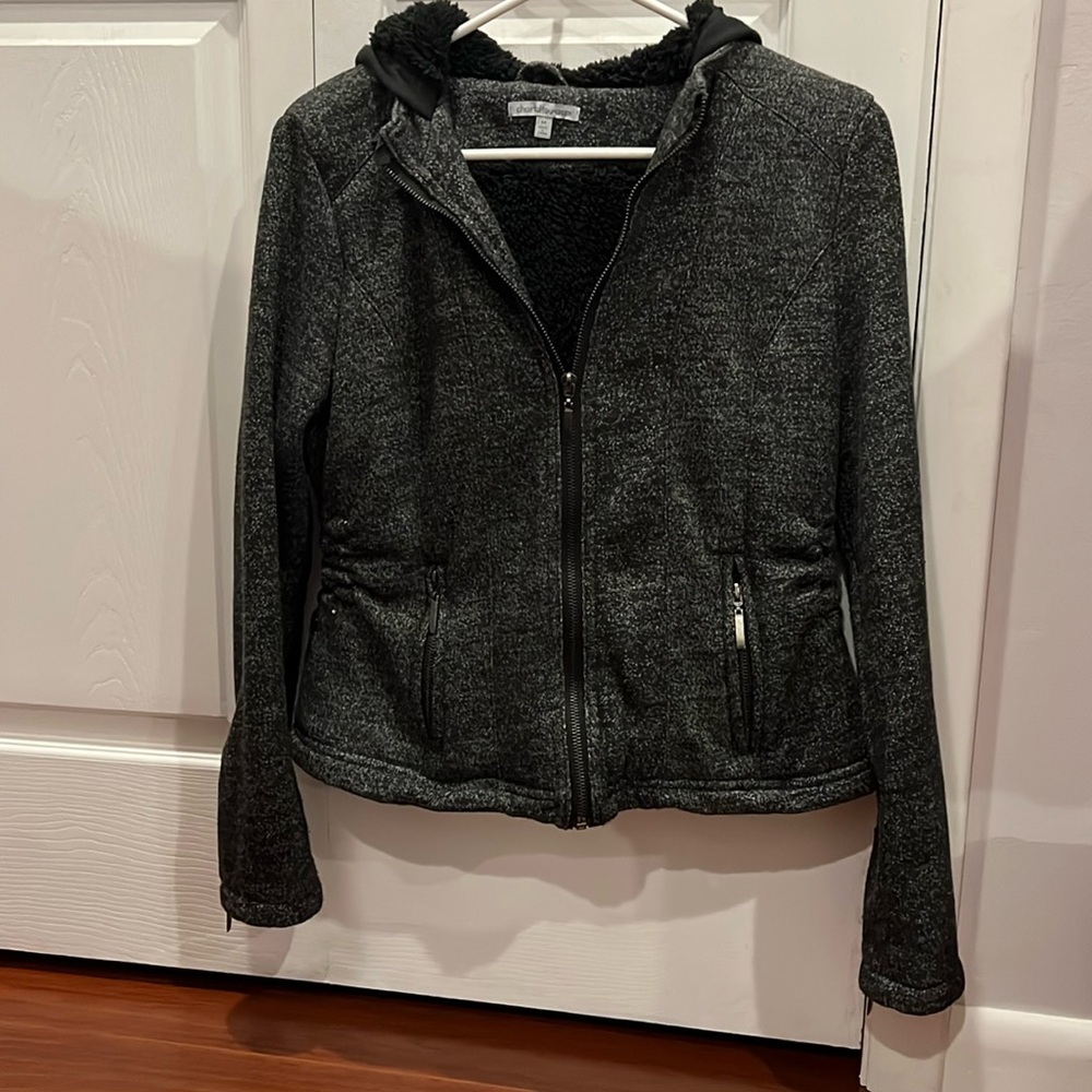 Charlotte Russe women jacket. Black size M